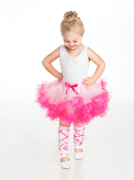 Little Adventures - Leg Warmers Ballerina Pink | KidzInc Australia | Online Educational Toy Store