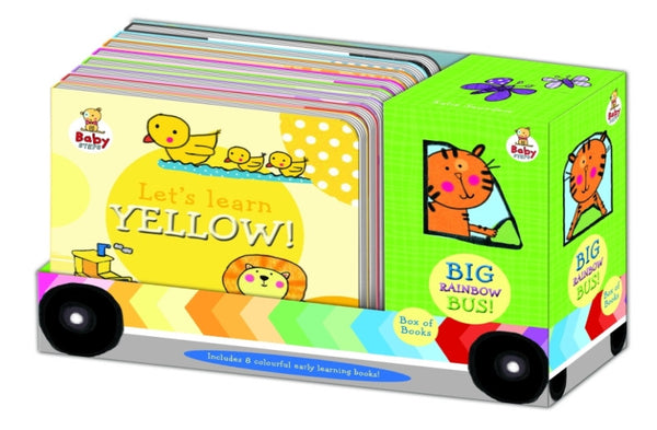 Five Mile Press - Baby Steps 8 Book Bus Set | KidzInc Australia | Online Educational Toy Store