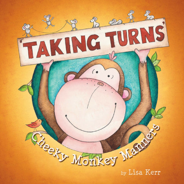 Five Mile Press - Cheeky Monkey Manners Taking Turns | KidzInc Australia | Online Educational Toy Store