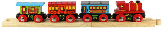 Bigjigs - Passenger Train | KidzInc Australia | Online Educational Toy Store