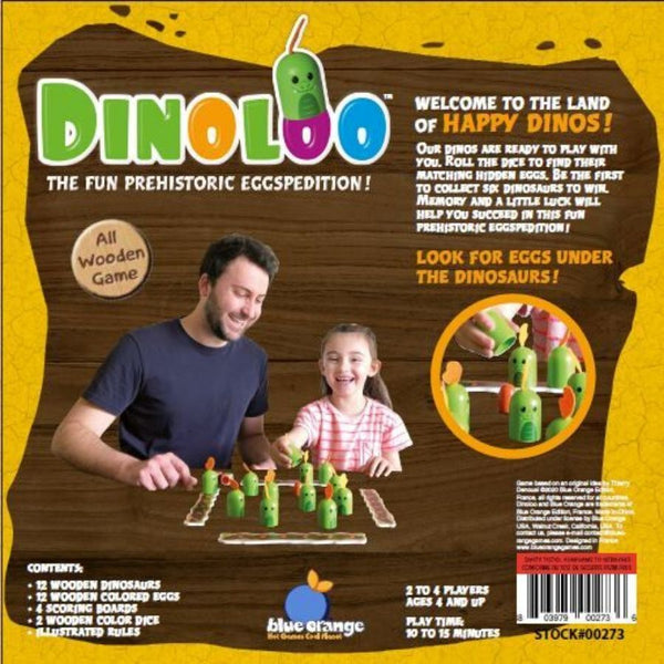 Blue Orange Games Dinoloo Game | Memory Game for Kids | KidzInc 2