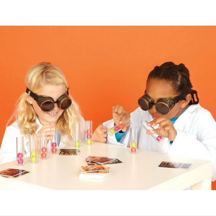 Blue Orange Games Dr. Eureka | Gioco Da Tavolo Veloce Per Bambini | Sfida Di Molecole E Tubi | 2-4 Giocatori | Età 6+