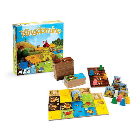 Blue Orange Games - Kingdomino Strategy Board Game | KidzInc Australia | Online Educational Toy Store