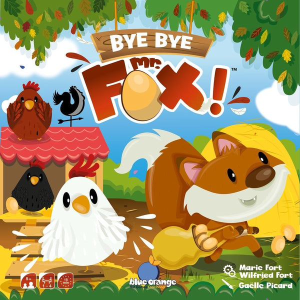 Blue Orange Games Bye Bye Mr Fox | Cooperation Game for Kids | KidzInc Australia | Online Toys and Games