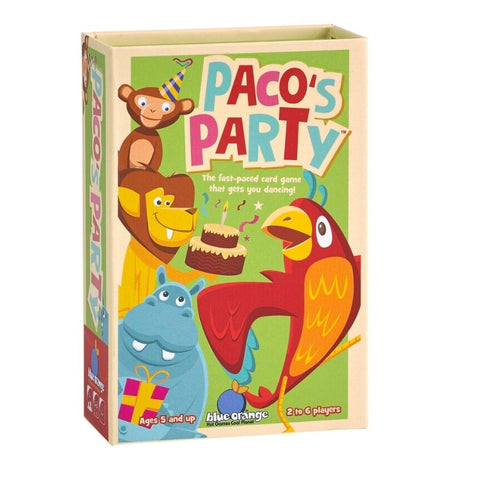 Blue Orange Games Paco's Party Card Game | KidzInc Australia | Educational Toys Online