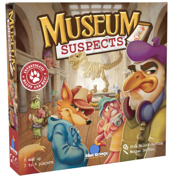 Blue Orange Games Museum Suspects Board Game | KidzInc Australia 