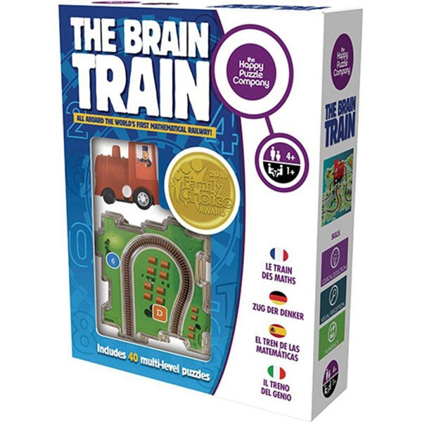 The Happy Puzzle Company The Brain Train Game | Math Game | KidzInc 1