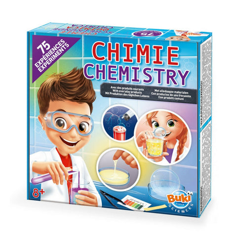 Buki France - Chemistry Lab 75 Set | KidzInc Australia | Online Educational Toy Store