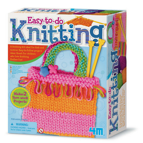 4M Easy to Do Knitting Art Kit | KidzInc Australia | Online Educational Toys