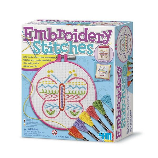 4M - Embroidery Stitches Kit | KidzInc Australia | Online Educational Toy Store