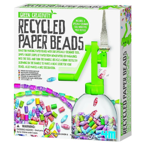 4M - Green Creativity: Recycled Paper Beads | KidzInc Australia | Online Educational Toy Store