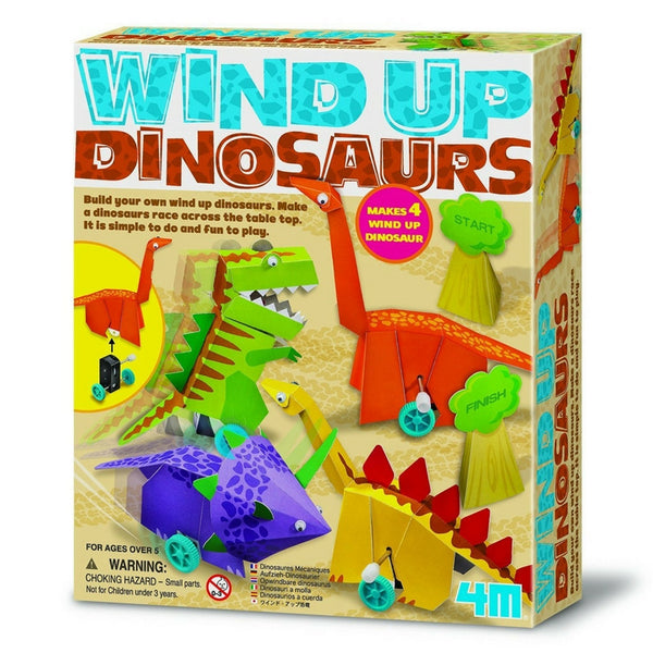 4M - Wind Up Dinosaurs | KidzInc Australia | Online Educational Toy Store