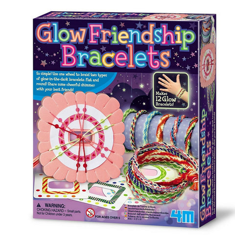4M Glow Friendship Bracelets Craft Kit