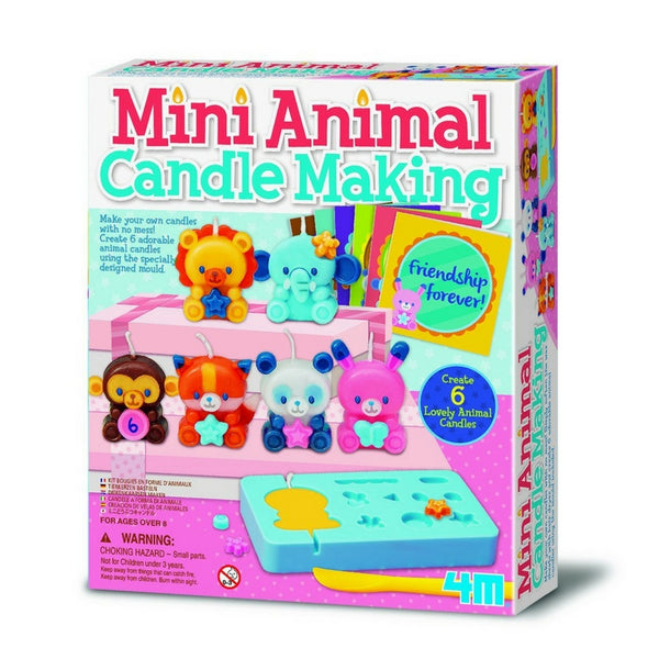 4M - Mini Animal Candle Making | KidzInc Australia | Online Educational Toy Store