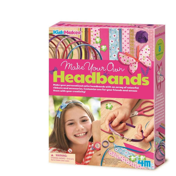 4M KidzMaker Make Your Own Headbands | KidzInc Australia Online Toys
