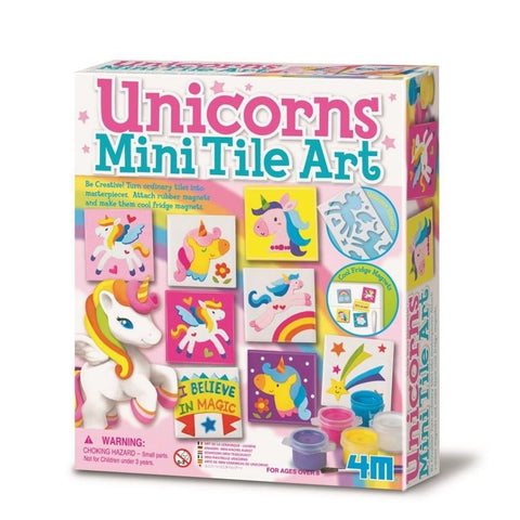 4M Unicorn Mini Tile Art | KidzInc Australia | Educational Toys Online