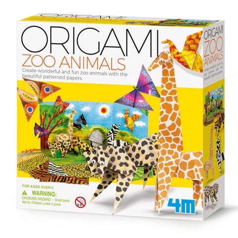 4M Origami Zoo Animals Kit | KidzInc Australia | Online Toys