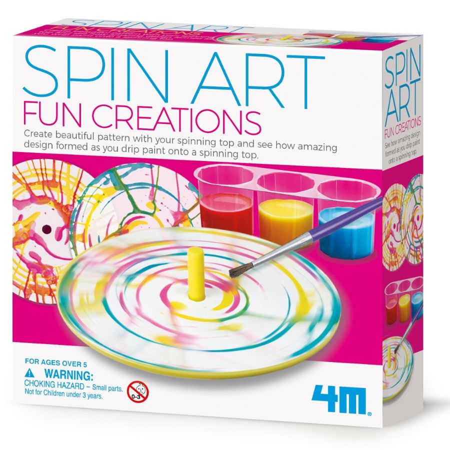 4M Spin Art Fun Creation STEAM Kits KidzInc Australia Online Toys