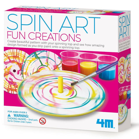 4M Spin Art Fun Creation | STEAM Kits | KidzInc Australia Online Toys