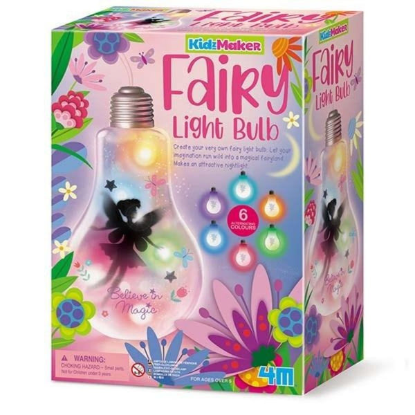4M KidzMaker Fairy Light Bulb | STEAM Kit for Kids | KidzInc Australia