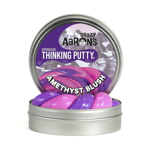 Crazy Aaron's Thinking Putty - Heat Sensitive Hypercolour: Amethyst Blush | KidzInc Australia | Online Educational Toy Store
