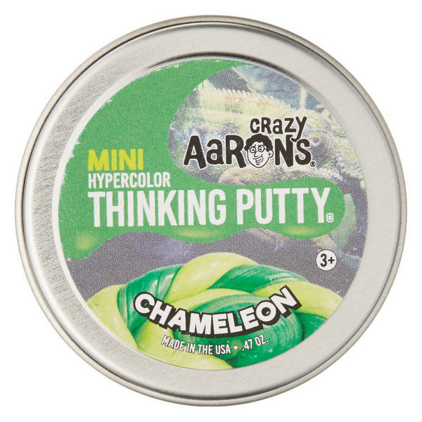 Crazy Aaron's Thinking Putty Heat Sensitive Chameleon (Small Tin) | KidzInc Australia | Online Educational Toys