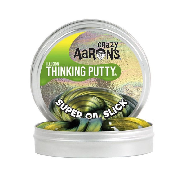 Crazy Aarons Thinking Putty Illusions Super Oil Slick Mini Tin | KidzInc Australia