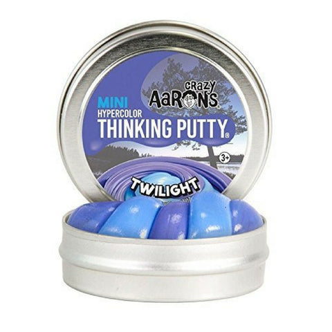Crazy Aaron's Thinking Putty Heat Sensitive Hypercolour Twilight (Mini) | KidzInc Australia