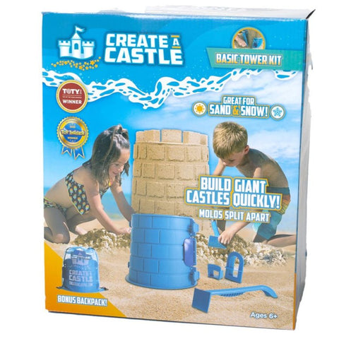 Create A Castle Basic Tower Kit | Beach and Sand Toys | KidzInc Australia