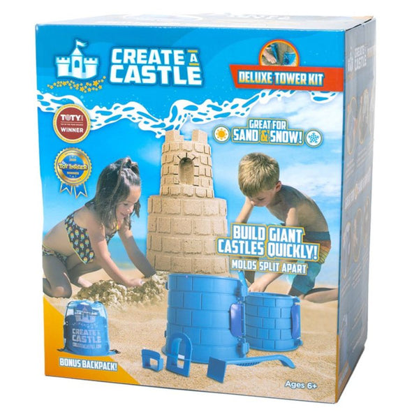 Create A Castle Deluxe Tower Kit | Beach and Sand Toy | KidzInc Australia