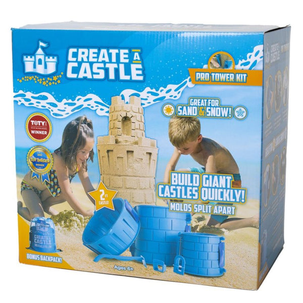 Create A Castle Pro Tower Kit | Beach and Sand Toy | KidzInc Australia