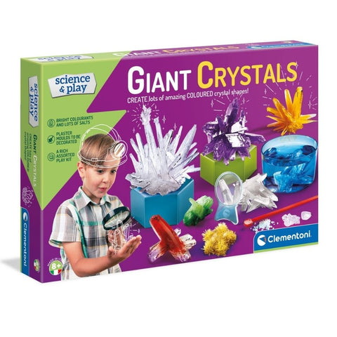 Clementoni Giant Crystals Science Kit | KidzInc Australia | STEM Toys