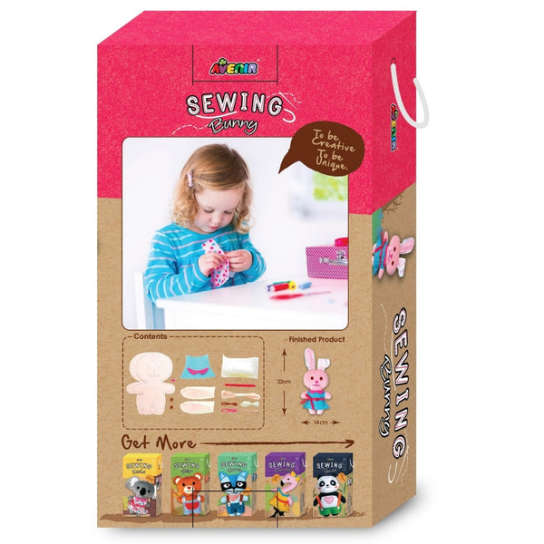 Avenir Sewing Bunny Kit | KidzInc Australia | Online Educational Toys 2