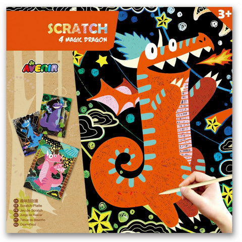 Avenir Scratch Magic: Dragon | KidzInc Australia | Educational Toys