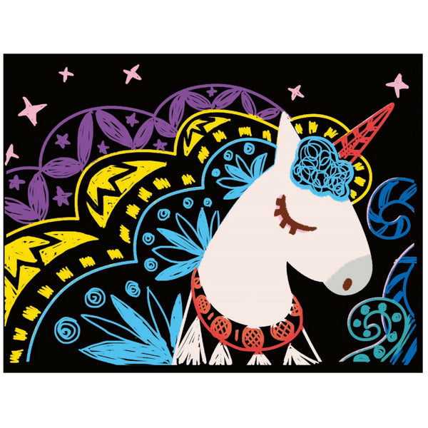 Avenir Scratch Magic Unicorn | KidzInc Australia | Educational Toys 3