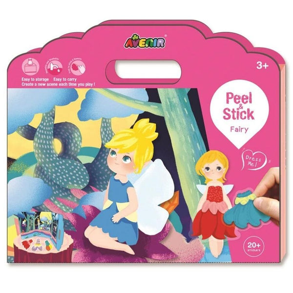 Avenir Peel and Stick Fairy Play Set | Art and Craft Kits for Kids | KidzInc Australia