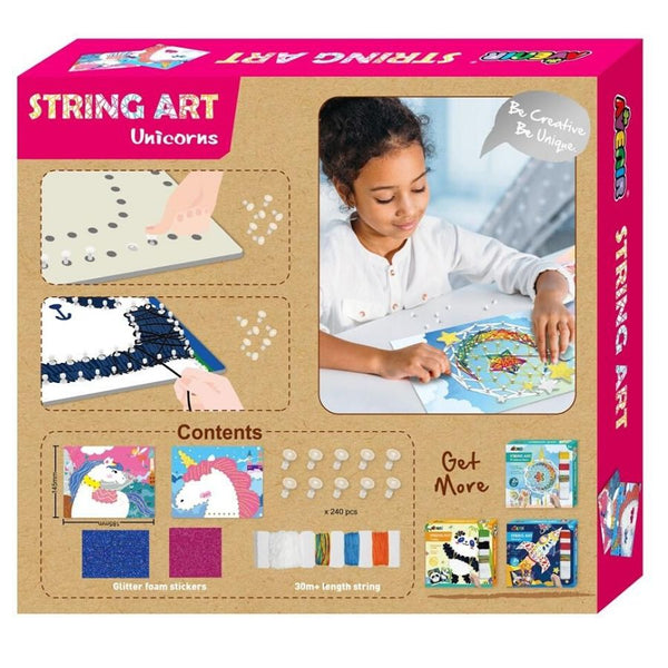 Avenir String Art Unicorn Craft Kit | KidzInc Australia | Online Toys 2