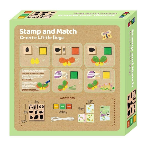 Avenir Stamp & Match Create Little Bugs Stamp Kit | KidzInc Australia 2