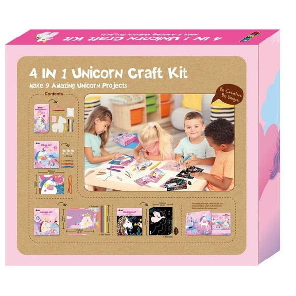 Avenir - 4 in 1 Unicorn Craft Kit