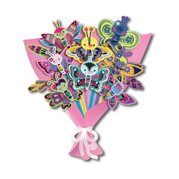 Avenir Scratch Art Butterfly Bouquet | Arts and Crafts | KidzInc Australia 3