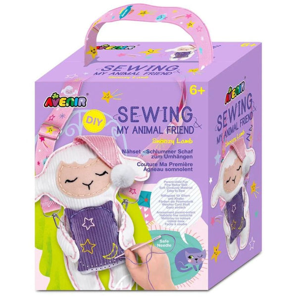 Avenir Sewing My Animal Friend Snoozy Lamb | Sewing Kits | KidzInc