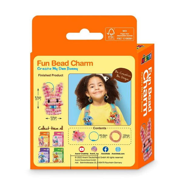 Avenir Fun Bead Charm Bunny | Arts Crafts for Kids | KidzInc Australia 2