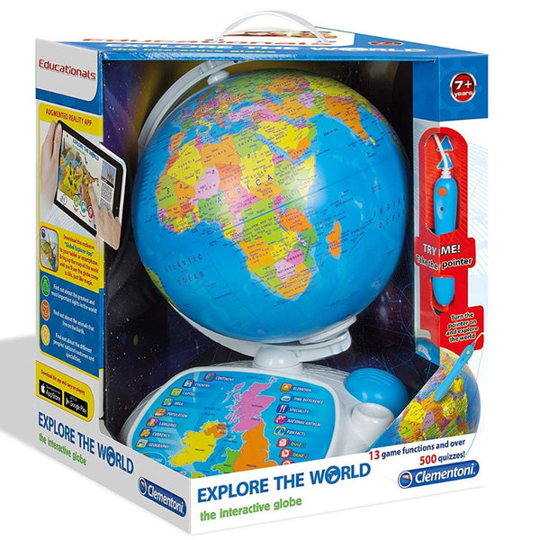Clementoni Explore the World Interactive Globe | KidzInc Australia