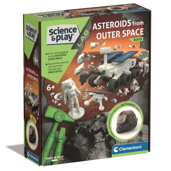 Clementoni Science and Play Lab Asteroids From Outer Space Rover | KidzInc Australia
