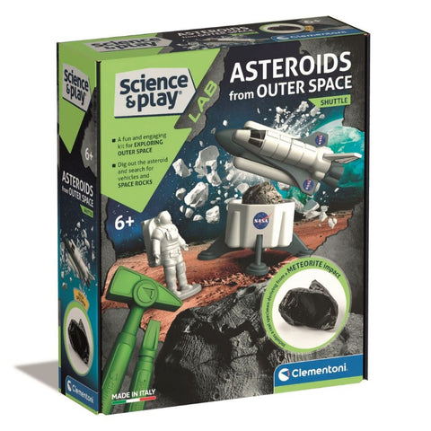 Clementoni Science and Play Lab Asteroids From Outer Space Shuttle | KidzInc Australia