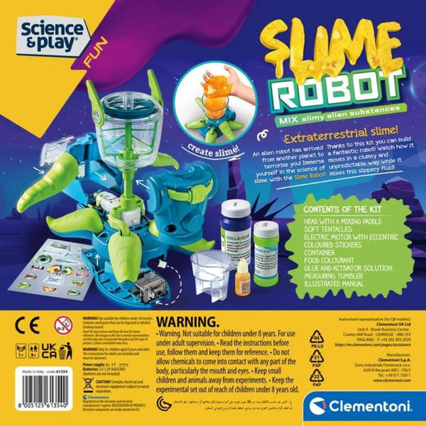 Clementoni Science and Play Fun Slimebot | Science Kits | KidzInc Australia 3