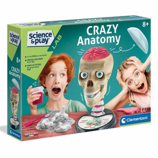 Clementoni Science Play Crazy Anatomy Laboratory Science Kit | KidzInc Australia