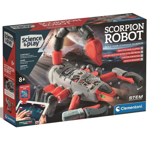 Clementoni Science & Play Robotics Scorpion Robot | KidzInc Australia