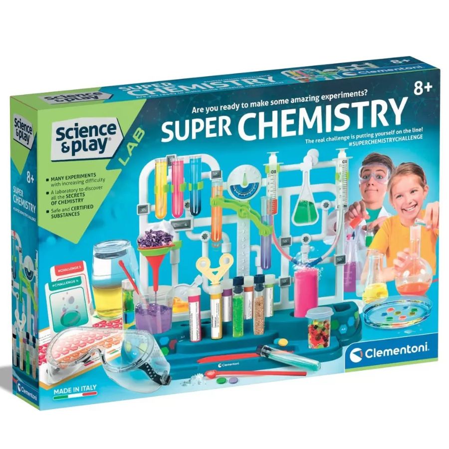 Clementoni Science & Play Lab Super Chemistry Science Kit | KidzInc