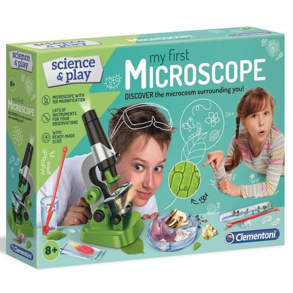 Clementoni Science and Play My First Microscope for Kids | KidzInc Australia